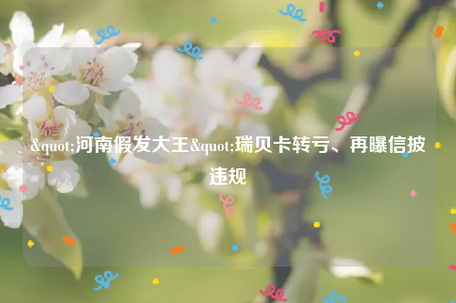 "河南假发大王"瑞贝卡转亏、再曝信披违规