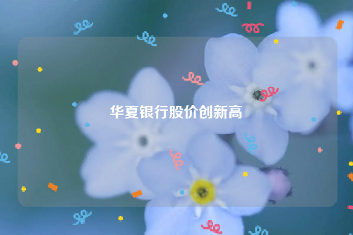 华夏银行股价创新高