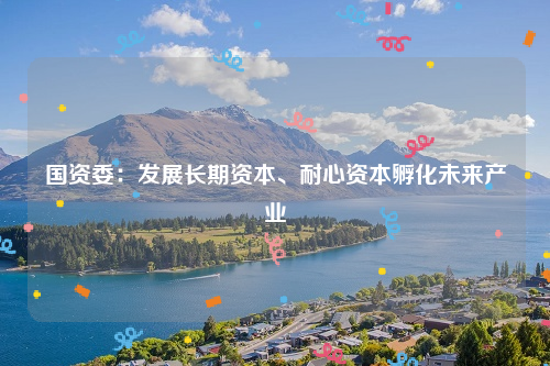 国资委：发展长期资本、耐心资本孵化未来产业