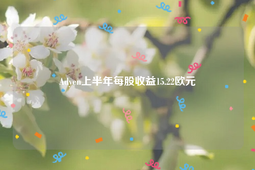 Adyen上半年每股收益15.22欧元