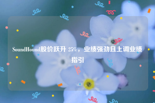 SoundHound股价跃升 25%，业绩强劲且上调业绩指引
