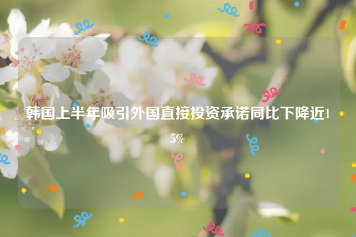 韩国上半年吸引外国直接投资承诺同比下降近15%