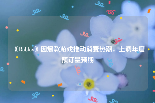 《Roblox》因爆款游戏推动消费热潮，上调年度预订量预期