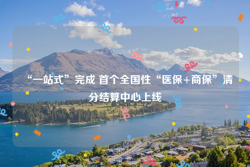 “一站式”完成 首个全国性“医保+商保”清分结算中心上线