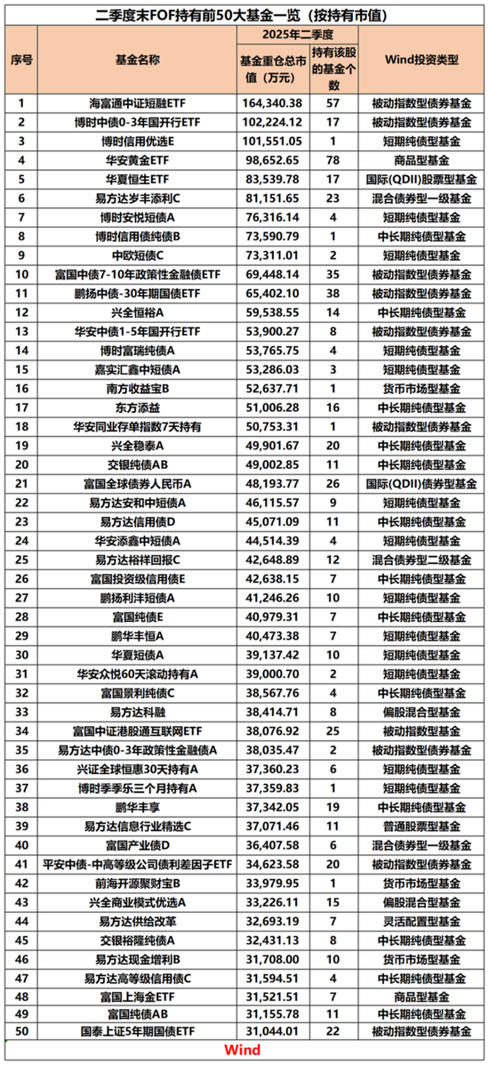 “专业买手”，最新重仓基金曝光！