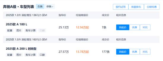 奔驰价格崩了！最低只要12万，多地门店“人去楼空” | 次世代车研所