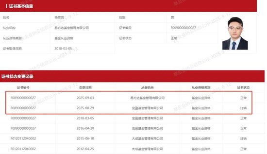 宝盈基金，再失大将！知名基金经理，加盟易方达