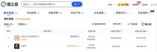 王健林被限制高消费