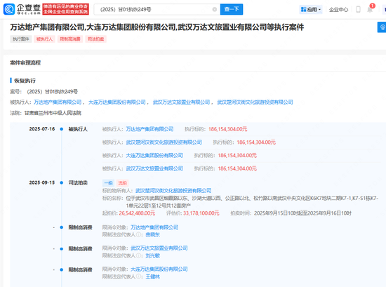 王健林，被限制高消费