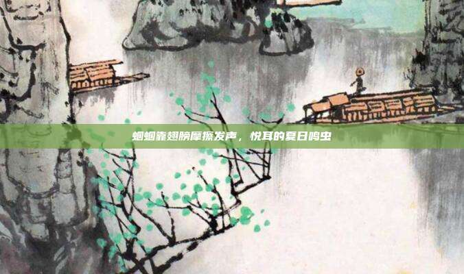 蝈蝈靠翅膀摩擦发声,悦耳的夏日鸣虫