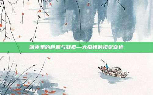 暗夜里的巨翼与凝视—大蚕蛾的视觉奇迹