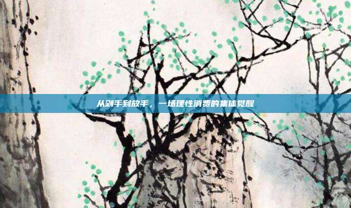 从剁手到放手,一场理性消费的集体觉醒