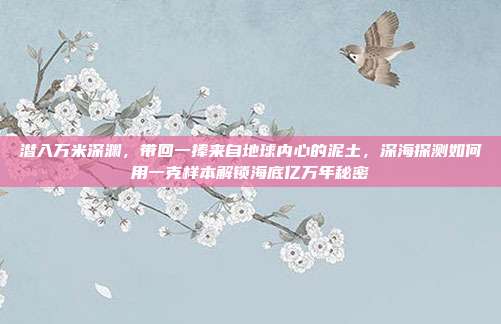 潜入万米深渊，带回一捧来自地球内心的泥土，深海探测如何用一克样本解锁海底亿万年秘密