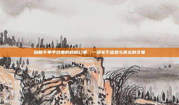 自助下单平台里的秒刷幻象,一场关于虚荣与真实的交易
