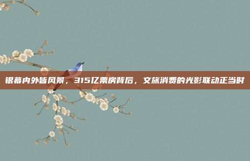 银幕内外皆风景,315亿票房背后,文旅消费的光影联动正当时