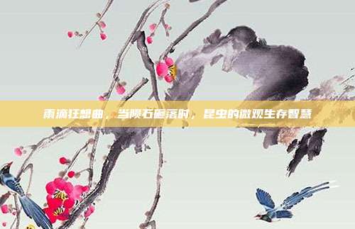 雨滴狂想曲，当陨石砸落时，昆虫的微观生存智慧