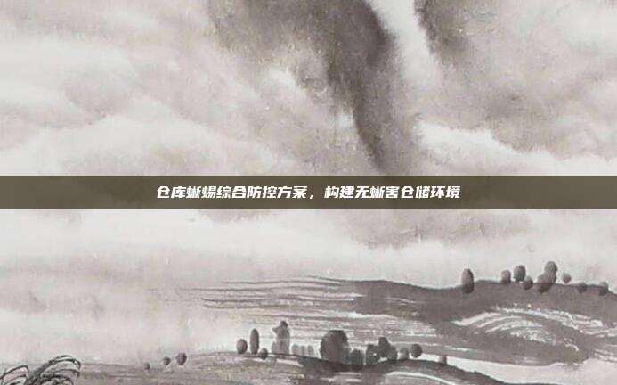 仓库蜥蜴综合防控方案,构建无蜥害仓储环境